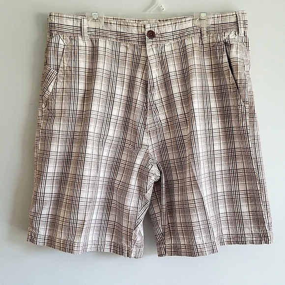Billabong Other - Billabong , Mens, Sz 38 Shorts, Brown, Tan and White Plaid,MAKE ME A OFFER